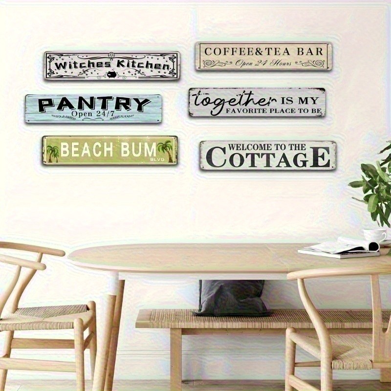 The Hideout Vintage Metal Sign Rustic Man Cave Wall Art Hanging Decoration Gift