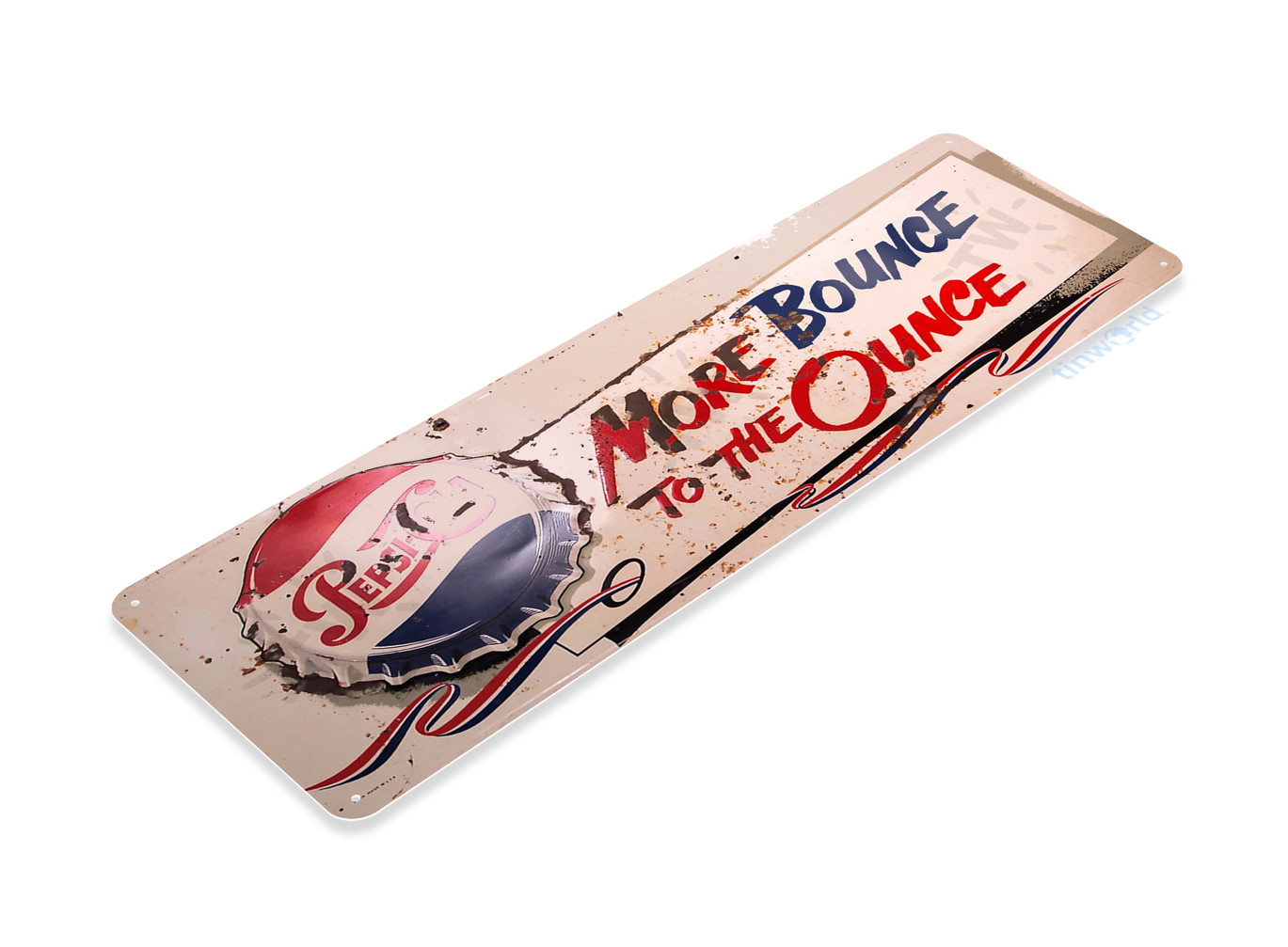 TIN SIGN Pepsi Bounce Ounce Cola Décor Coke Pop Shop Kitchen Soda Bar B051