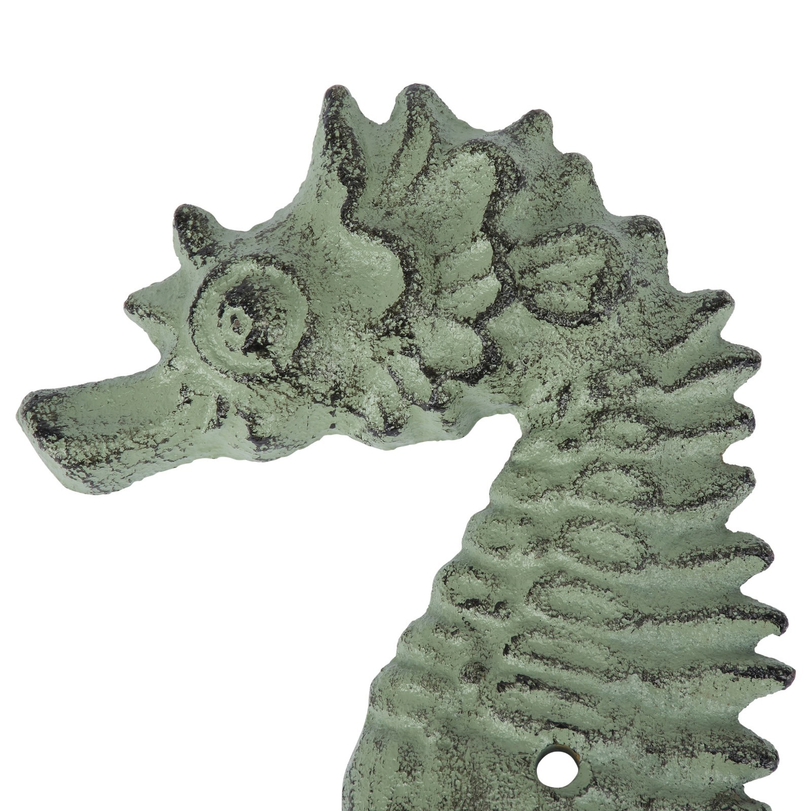 Primitives by Kathy Rustic Sea Horse Toilet Paper Holder Beach House Decor Metal