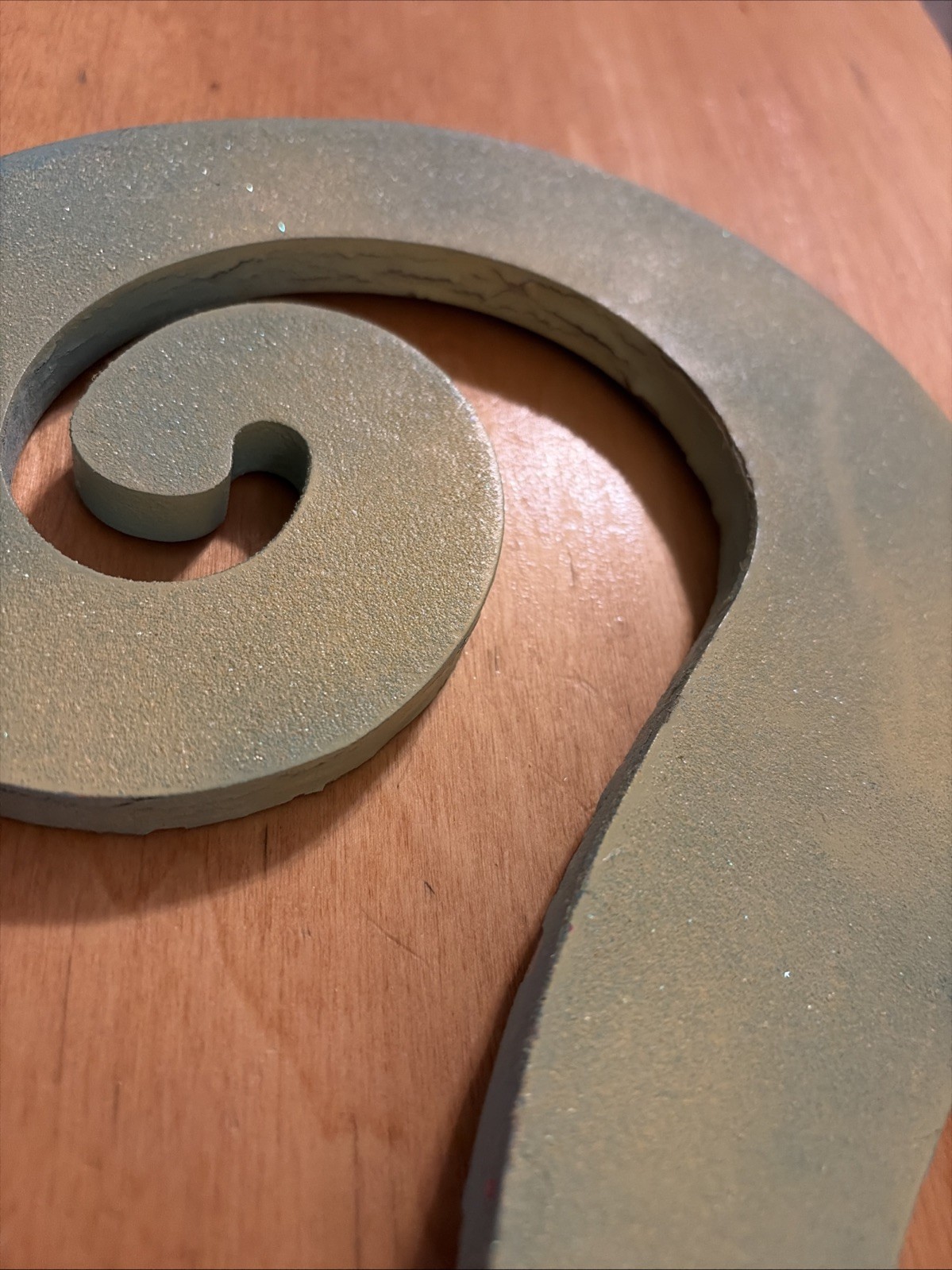 Blue Wooden Question Mark Wall Art Decor Hobby Lobby 11 X 7 Inches