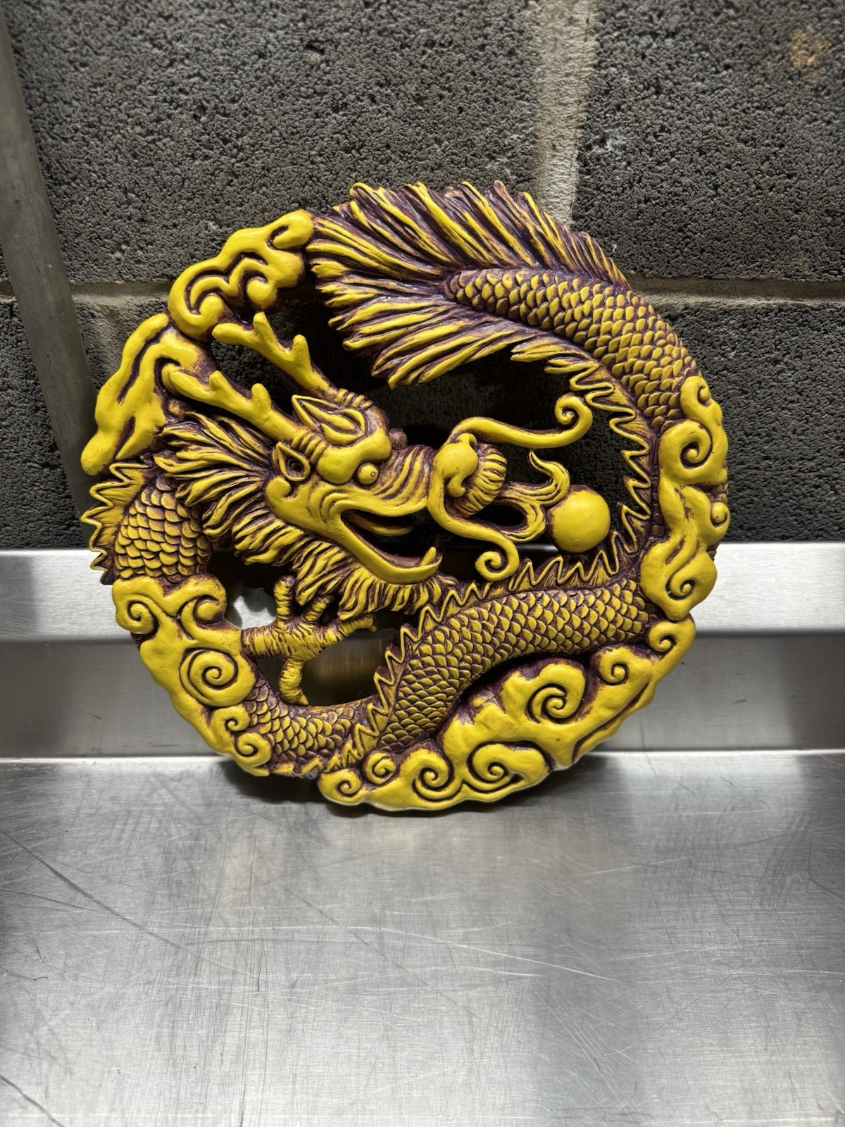 Chinese Dragon Wall Artwork -Resin