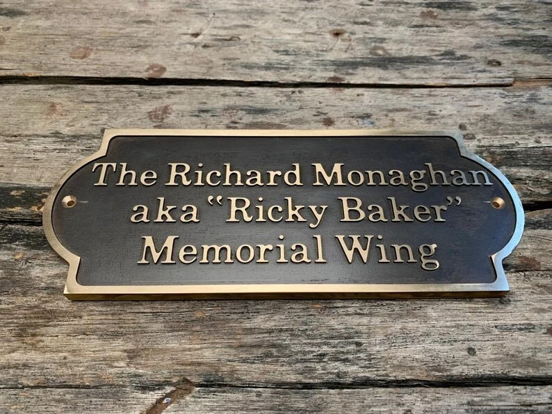 Cast Brass custom door signs & plaques – Custom language plaques – Custom name s