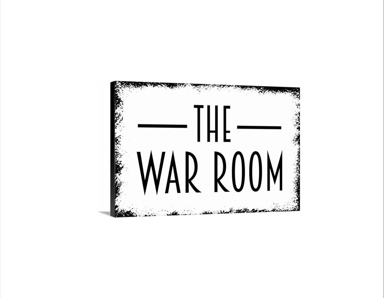 The War Room Sign Office Wall Decor | Strategy Room Sign | Metal Sign