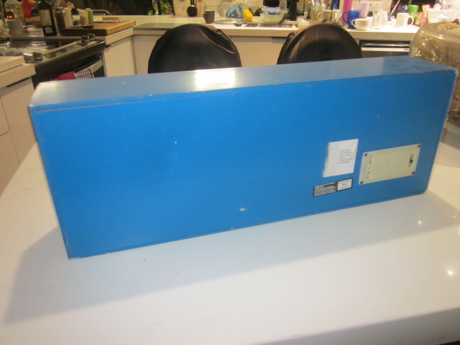 “On Air” Lighte Sign/blue&pink/for sign only -parts/free standing or wall 12″+