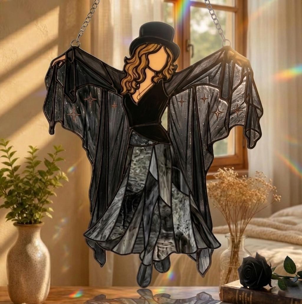 Stevie Nicks Suncatcher Fleetwood Mac Art Acrylic Window Hanging