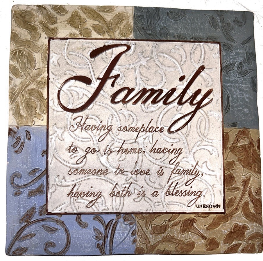Inspirational Wall Plaques – Love Faith Believe Peace Family, Home Decor Set