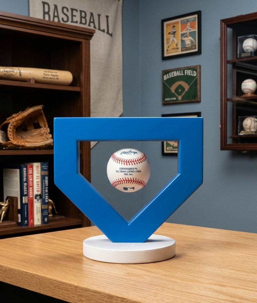 ​⚾️ Custom Floating Baseball Display – Made to Order! ⚾️