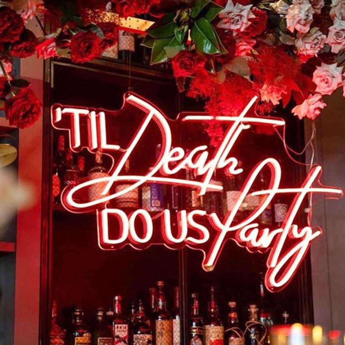 Custom LED Neon Light Signs Wedding Birthday Party Beer Bar Home Room Wall Decor