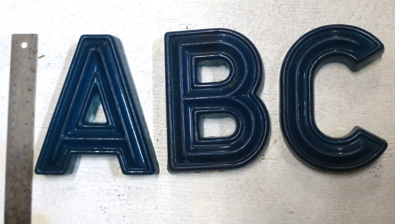 Gemini Snap Lok 6″ Tall Plastic Marquee Theater Letters Many Colors