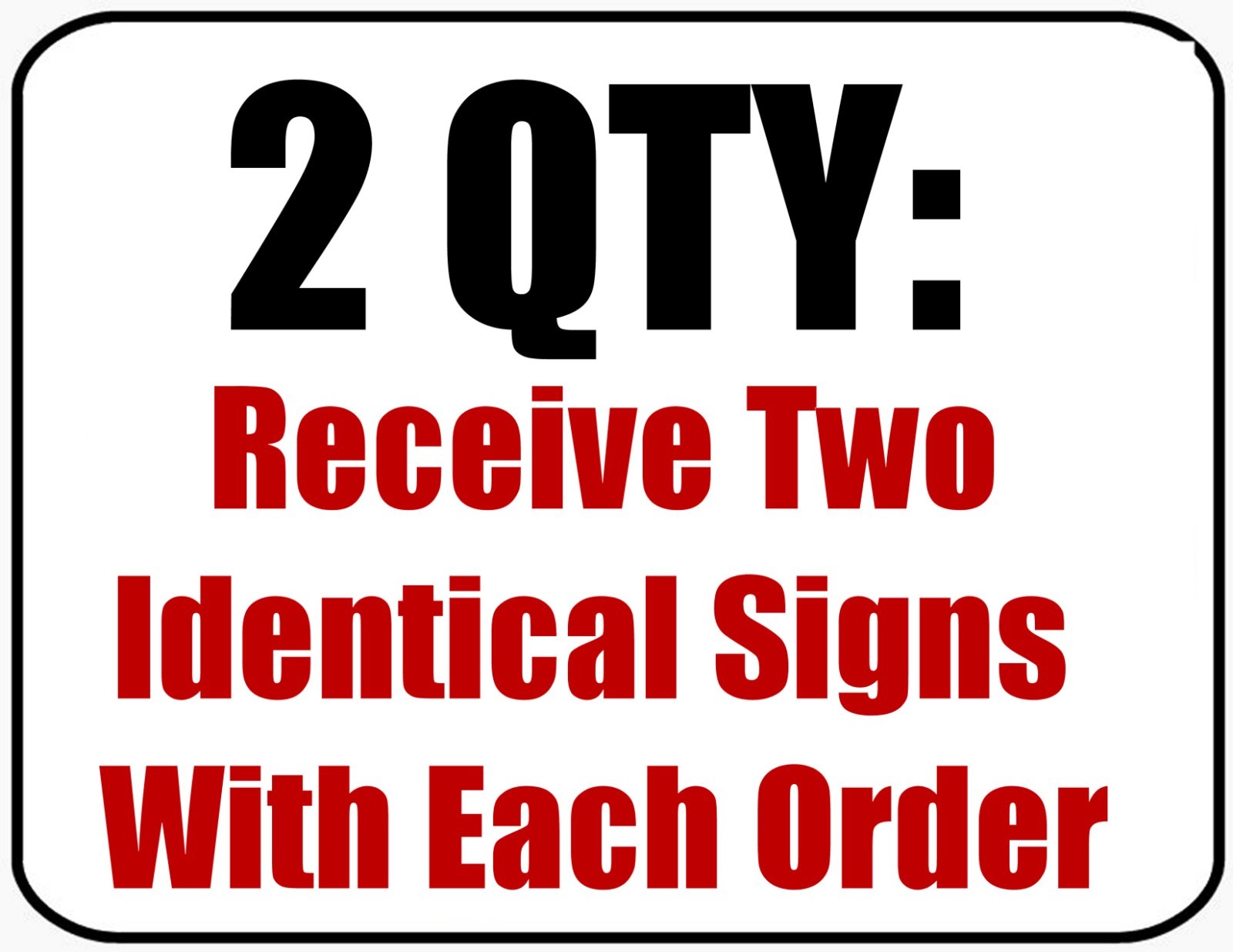 2 QTY: No Trespassing- Notice: I Own a Gun and a Wood… 11.5 x 9 Laminated Sign