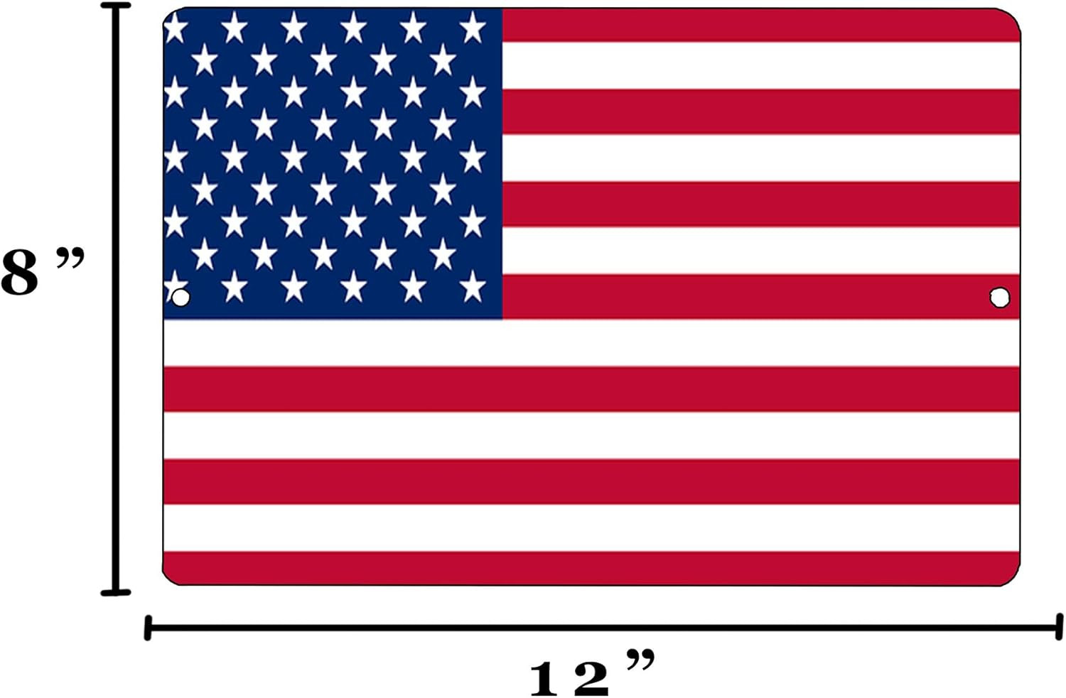 USA American Flag Metal Tin Sign Wall Decor Man Cave Bar US United States Old Gl