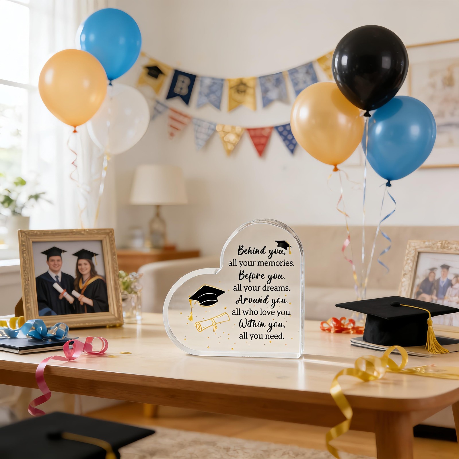 Graduation Gifts 2026 Acrylic Plaque Graduation Decorations Class of 2026 In…