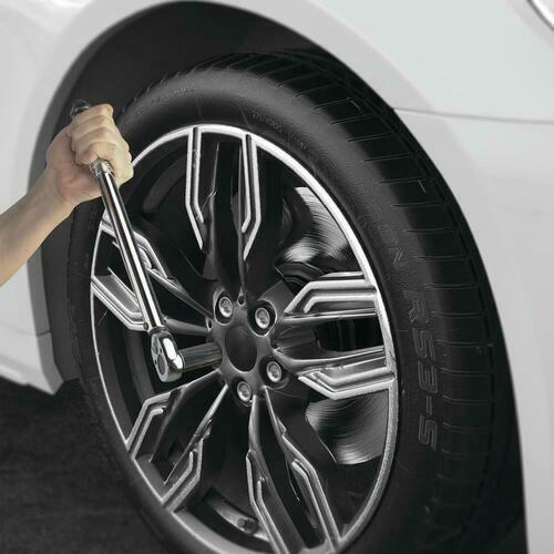 1/2″ Drive Click-Type Torque Wrench (20-150 ft-lb Range) Heavy-Duty Cam & Pawl