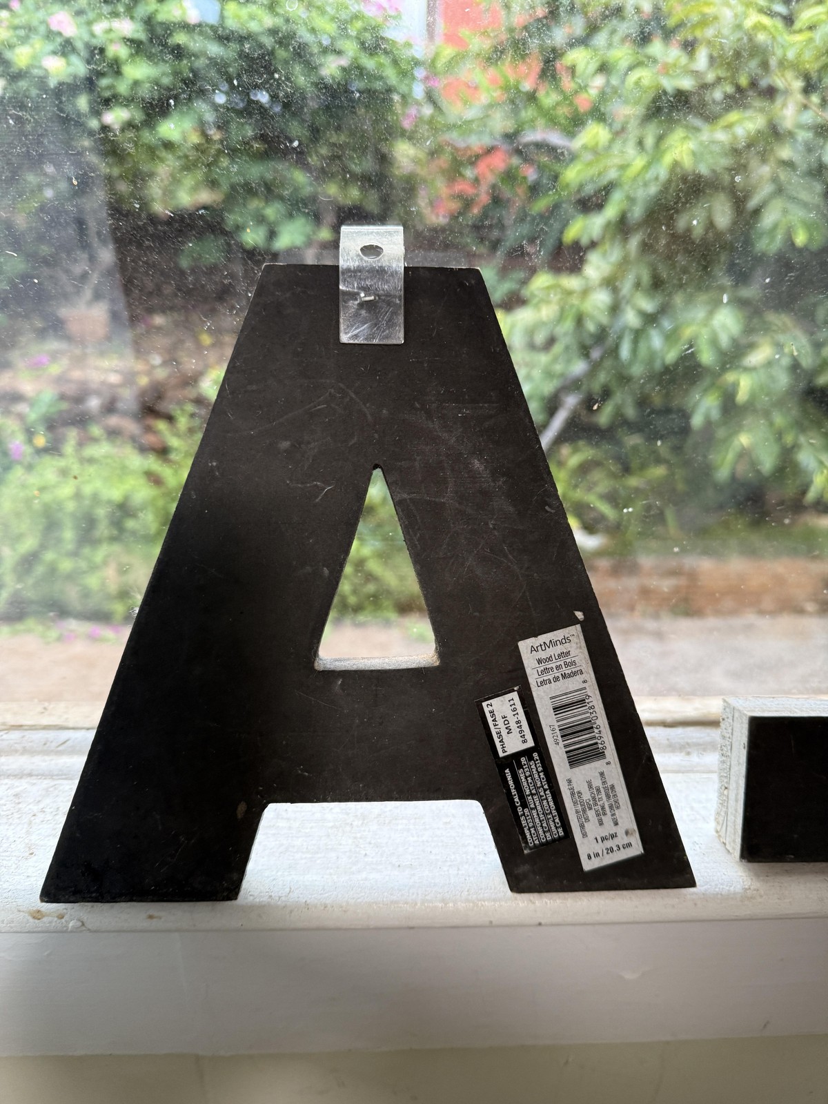 ArtMinds Wood Letters ALOHA Set 5 Rustic Brown 8in Wall Decor Hawaii Tropical