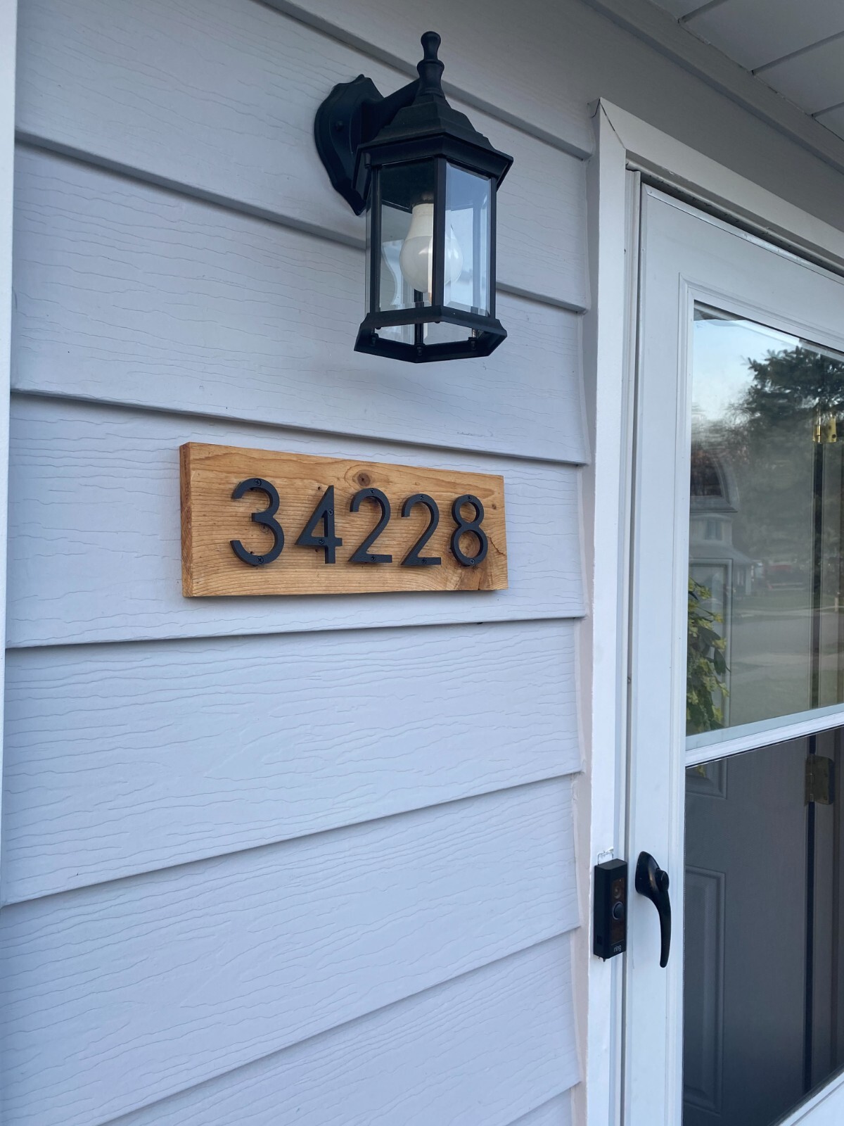 3 inch Modern House Address Numbers Letters, color choices
