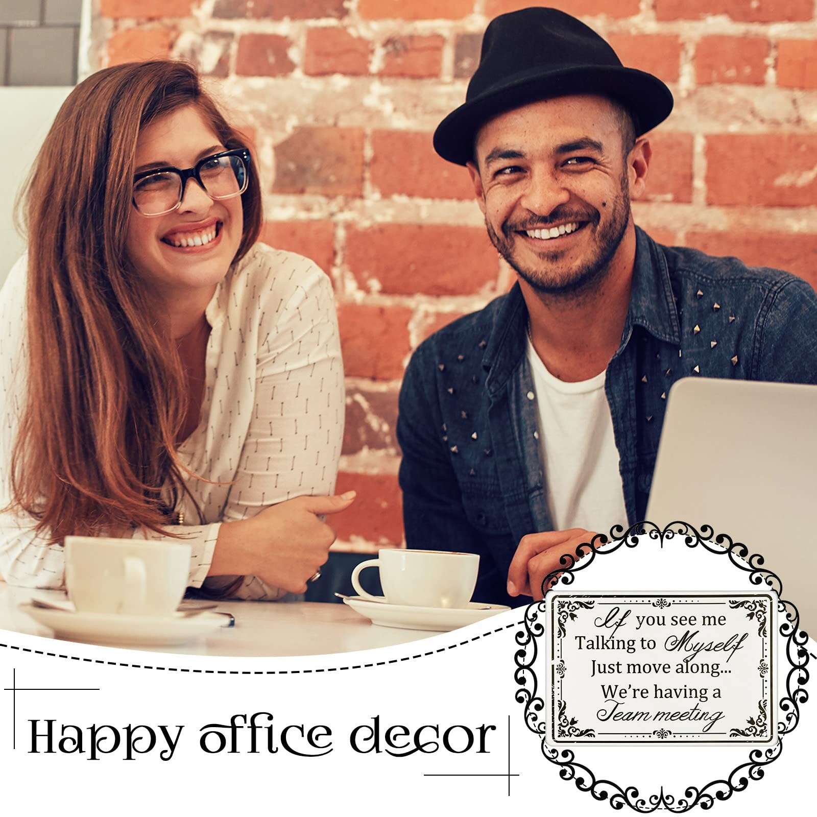 Funny Office Cubicle Decor Funny Office Metal Tin Signs 12 x 8 Inch , If You See
