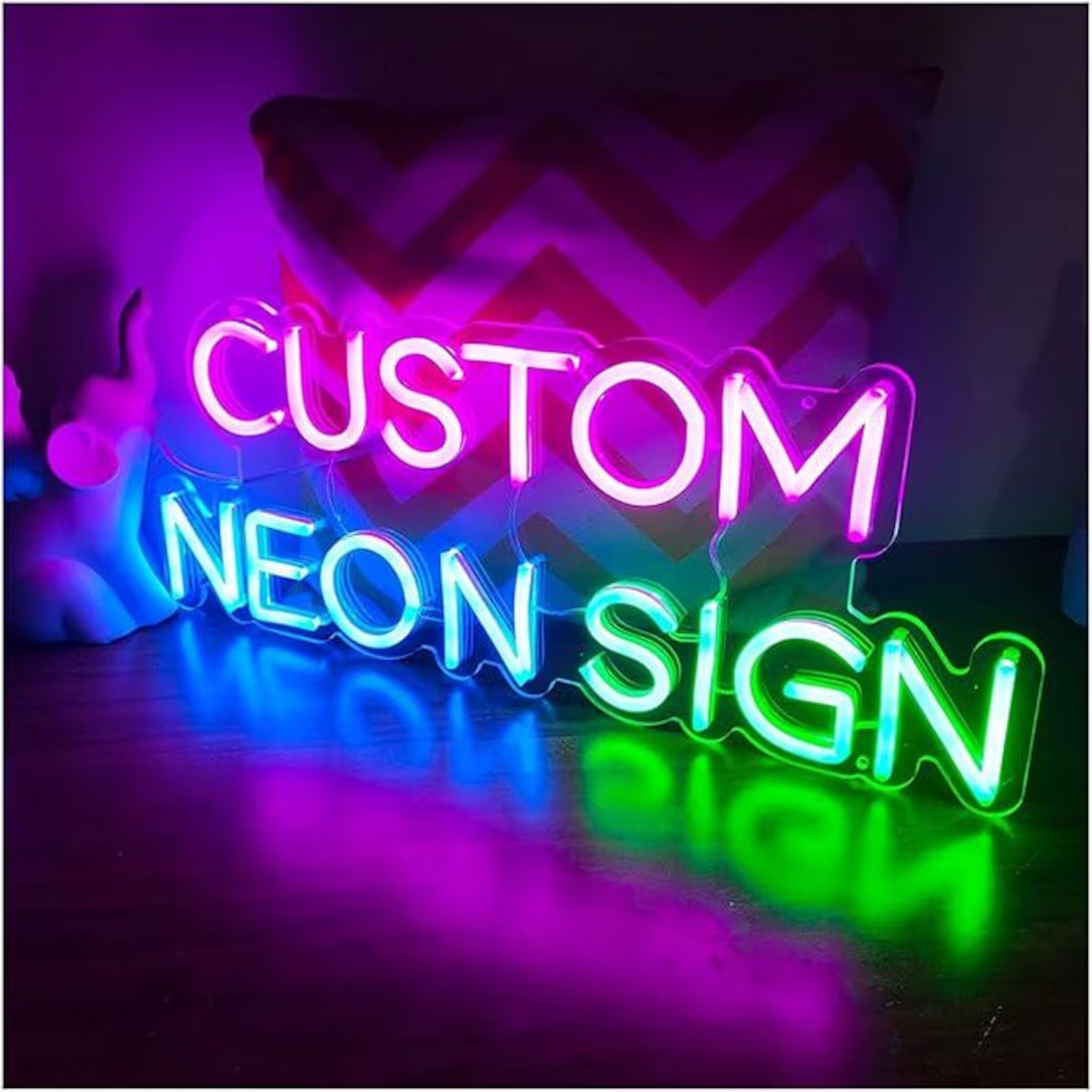 Custom Neon Name Sign Kids Bedroom Personalized LED Wall Light