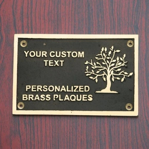 Ideal for Recognition Plaques Personalized Brass Plaque Name Plates, and sign