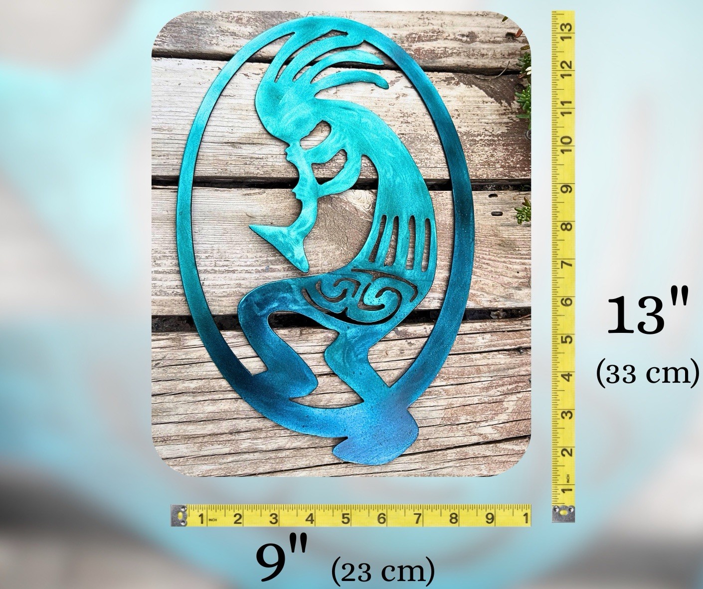 kokopelli metal art