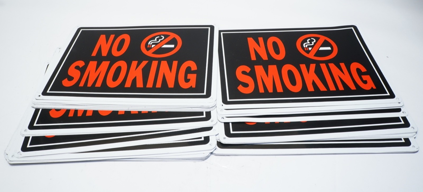 READ! Lot of 62 Everbilt 10 in. x 14 in. Aluminum No Smoking Sign 31054 ShpsFREE