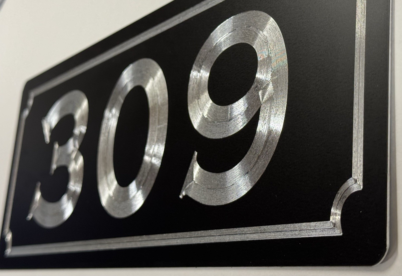 Engraved Personalized Custom House Home Number Street Address Metal 14×5 Sign