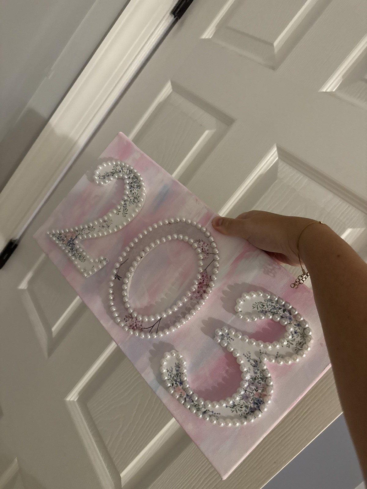 Custom Handmade Letter, Name, or Number Sign / Personalized Canvas Wall Decor