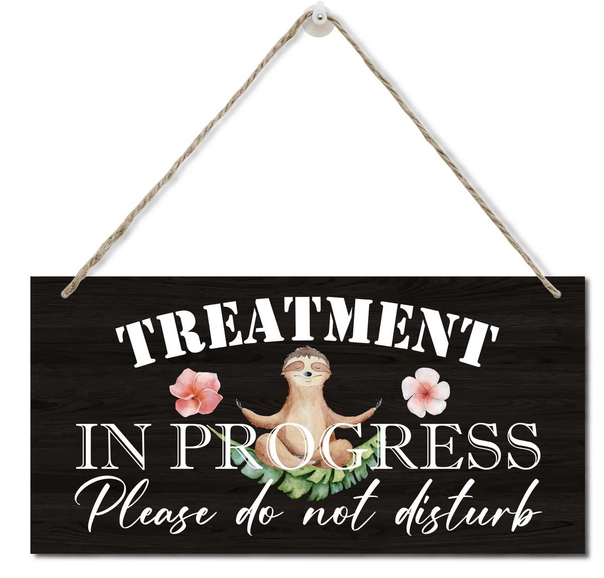 Treatment in Progress Please Do Not Disturb Wall Decor Sign, Printed Wood Pla…