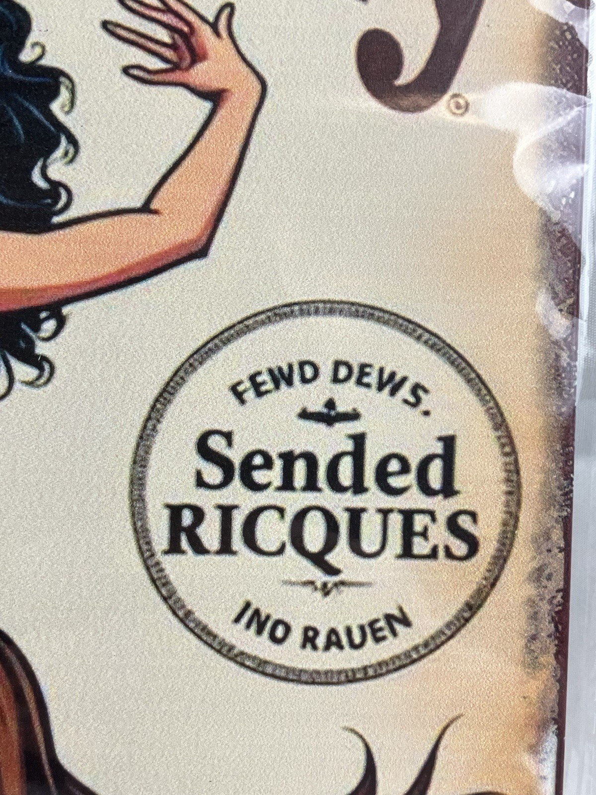 Sailor Jerry Metal Tin Sign 12″ x 8″ Vintage Style Tiki Bar Hula Girl New