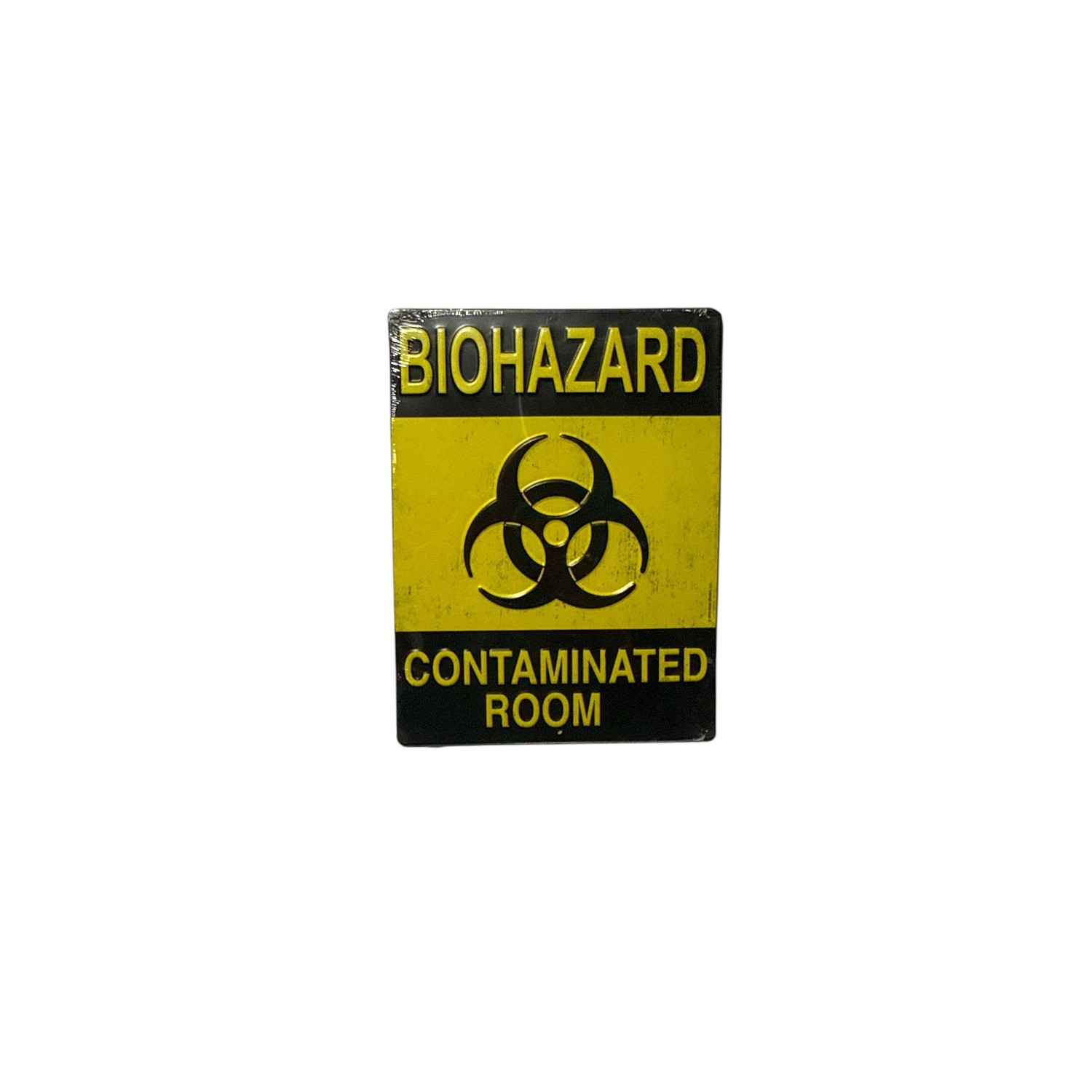 Biohazard Contaminated Room – Metal Sign man cave kids room bathroom door