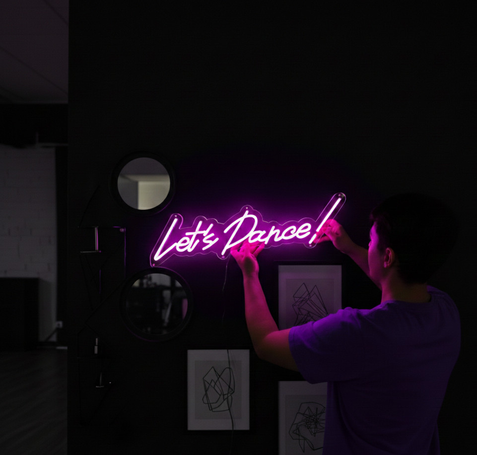 Custom Neon Sign for Salon & Bar | Personalized Name Sign | Custom LED Wall Sign