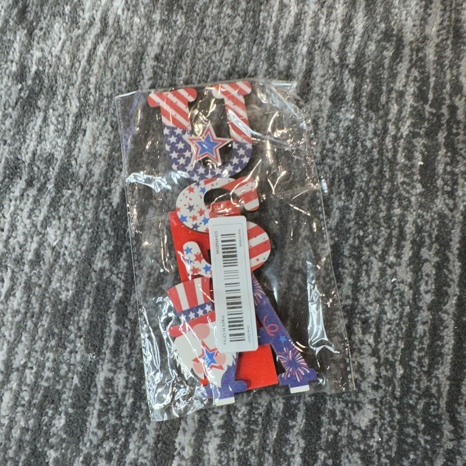 Wooden USA Patriotic Decor Table Top 4th of July Celebration Party U.S. Seller