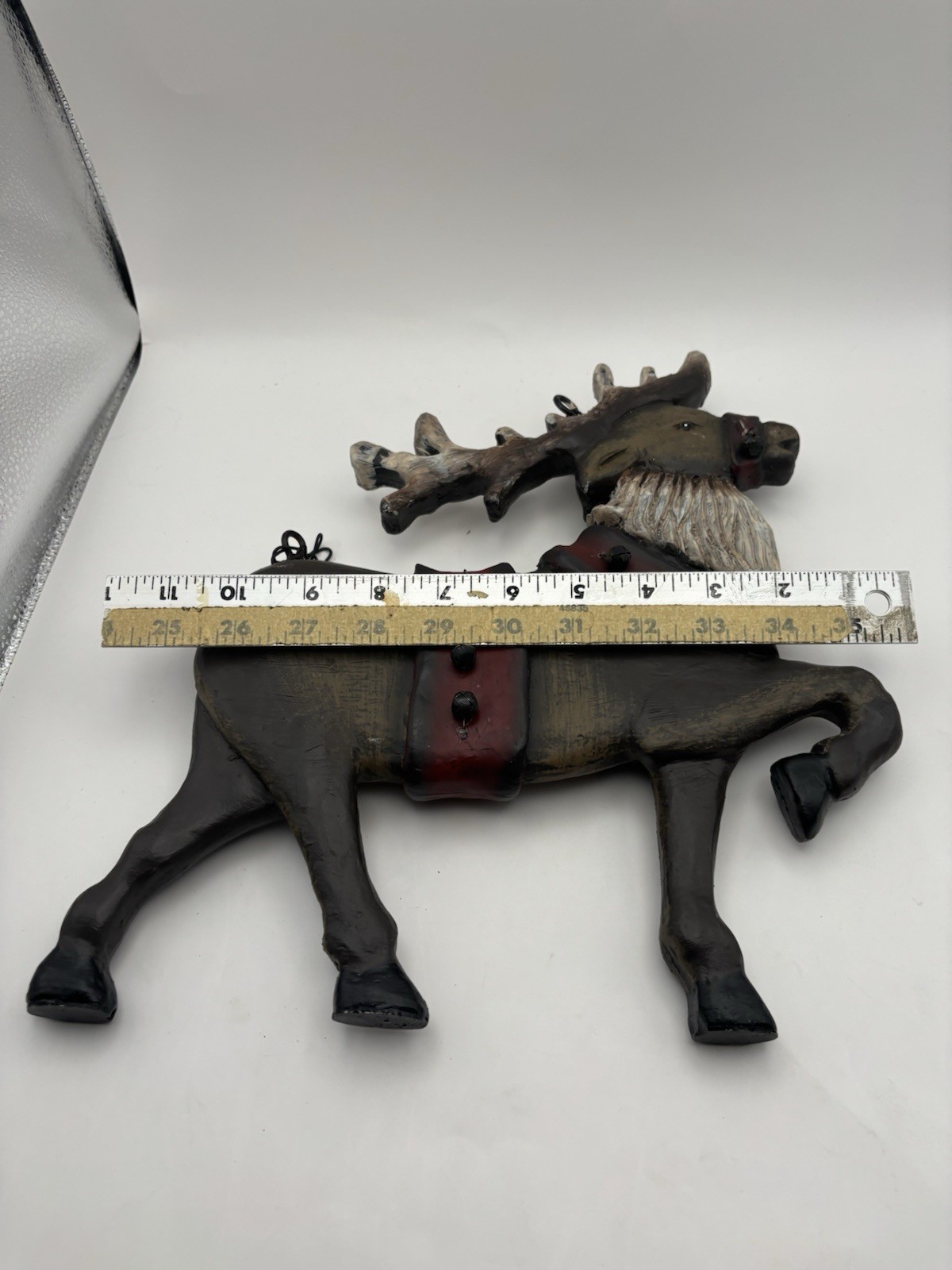 K&K Interiors Arrow Replacement Decorative Hanging Sign, Reindeer Read