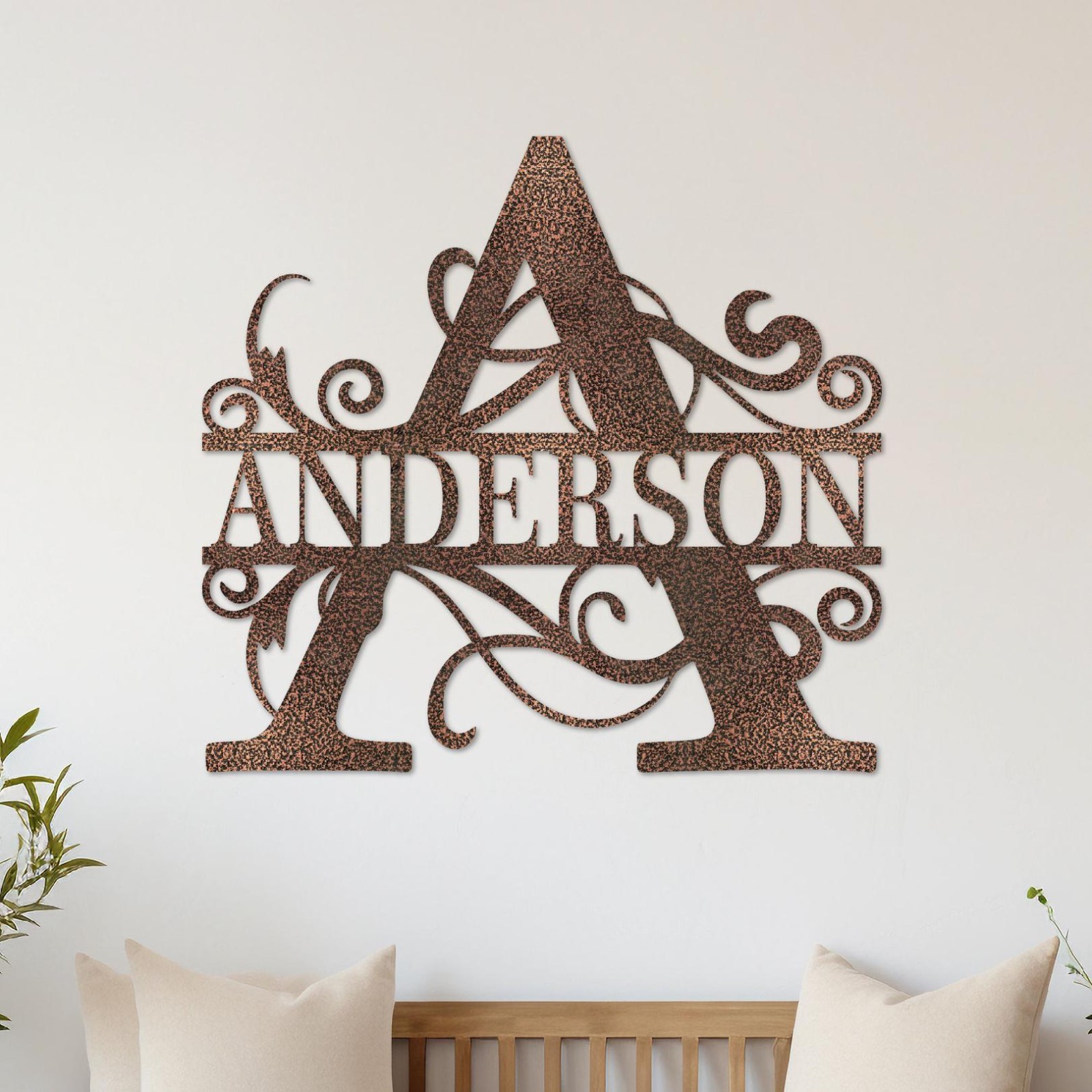 Custom Metal Signs, Wall Decor, Metal Wall Art, Last Name Sign, Family Name Sign