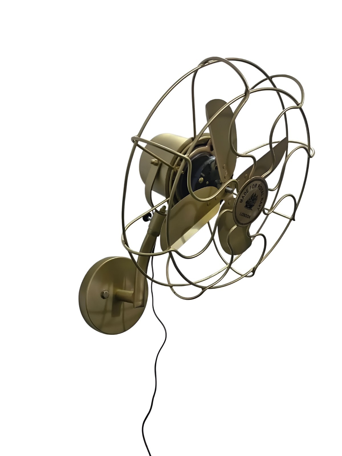 Industrial Nautical Wall Fan Home & Office Decor
