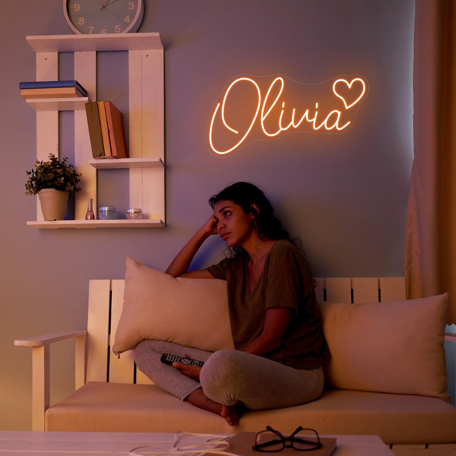 Custom Neon Wall Sign Personalized LED Light for Home Business Decor