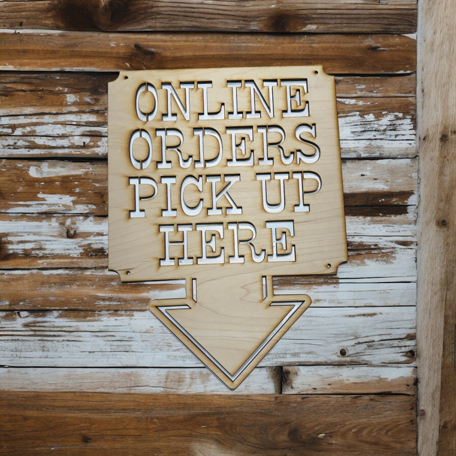 Online Orders Pick up Here 13×17 Sign