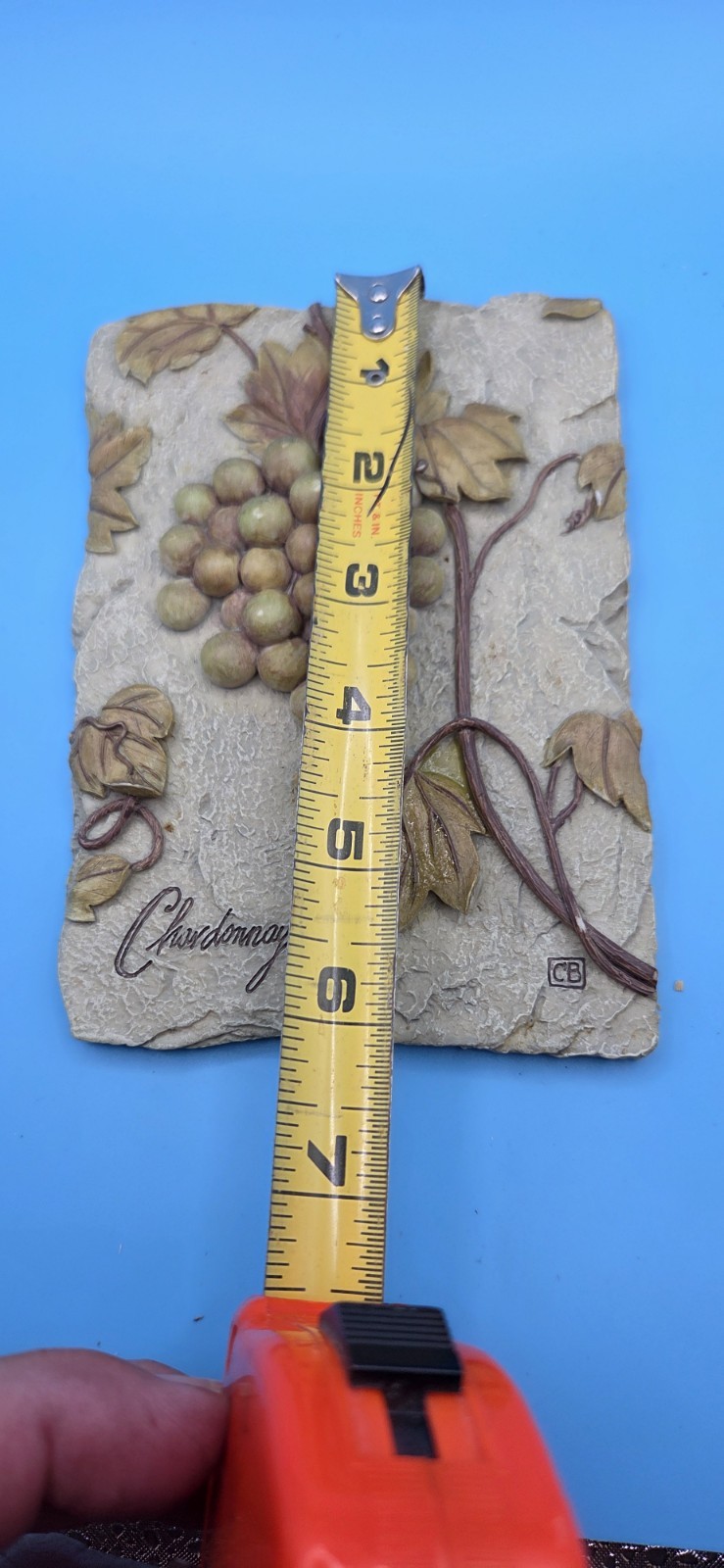 CB Kitchen Tile 3D Resin “Chardonnay” 4 1/2″ X 6 1/4″ Backsplash Sculpted