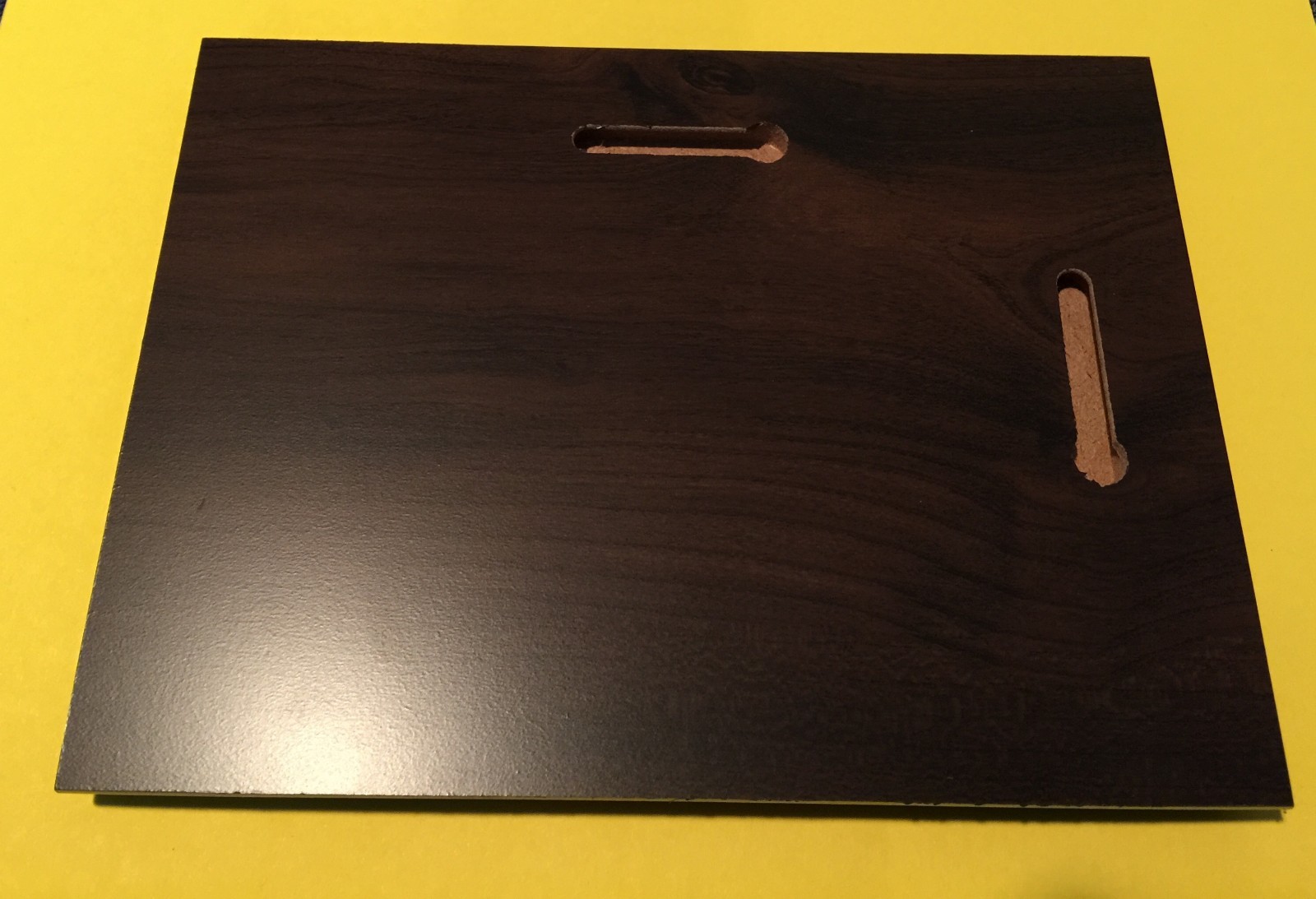 64 CASE LOT PRICE DEAL 4.5X6.5 BROWN WOOD FINISH BLANK VENEER PLAQUES 4.5 X 6.5