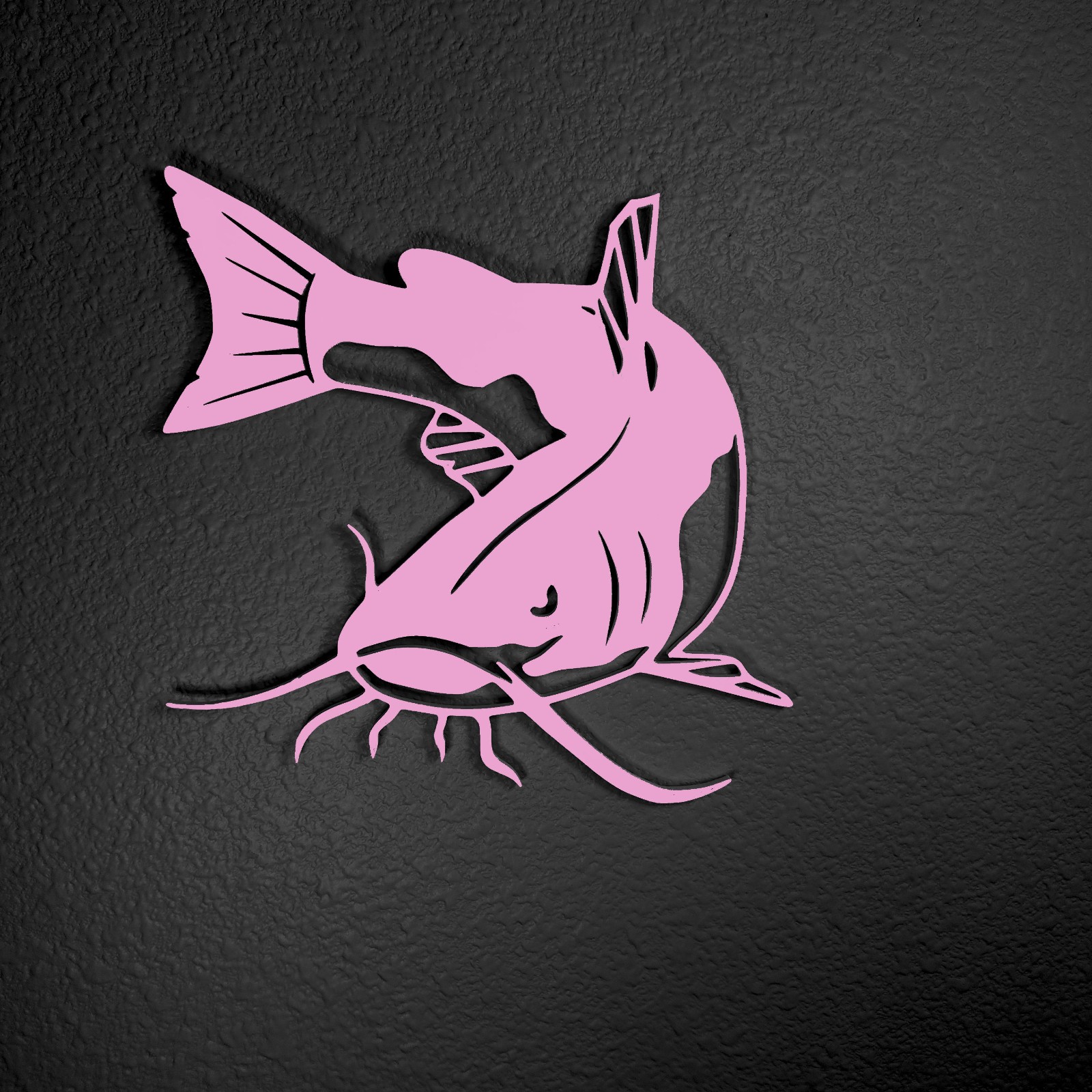 Homemade Catfish Hanging Wall Art – Fishing Decor – Made in USA