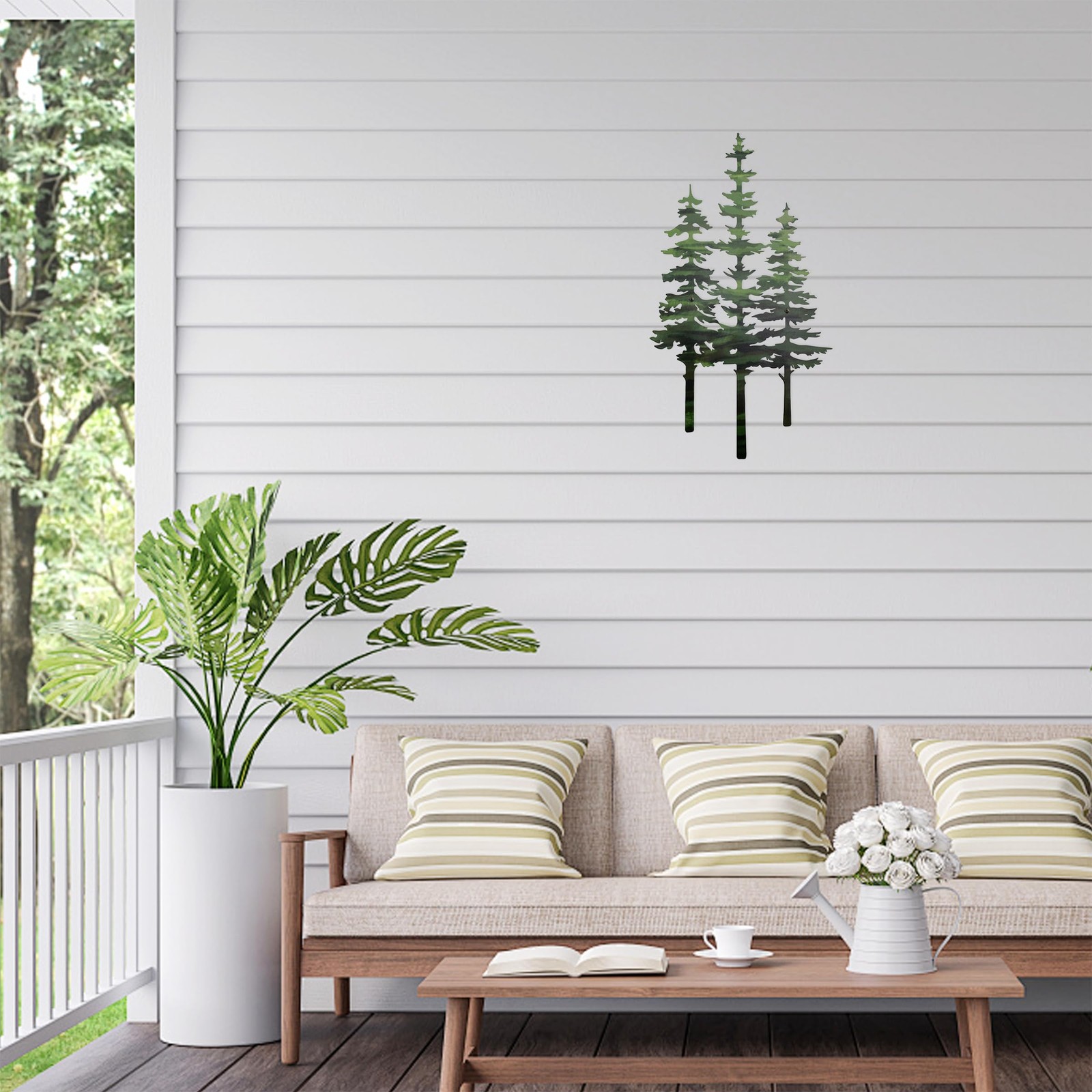 noxozoqm Metal Tree Wall Decor,Cabin & Rustic Wall Decor for Home Office Farm…