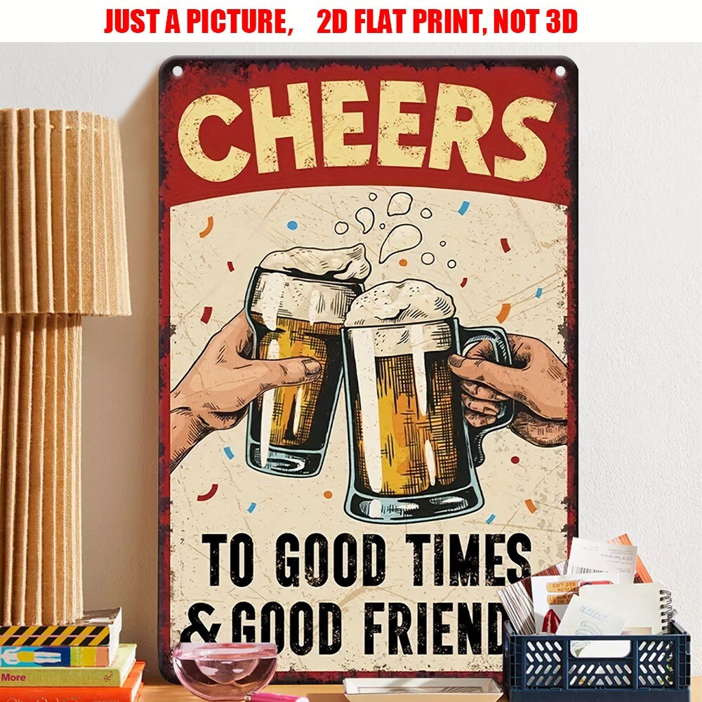 Beer Metal Sign Bar Tin Signs Vintage Art Retro Poster Funny Bars Pub Playroom