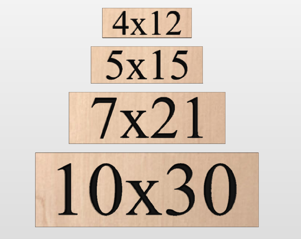 Home Address Sign Street Number House Plaque Modern MCM Outdoor Wood Mahogany