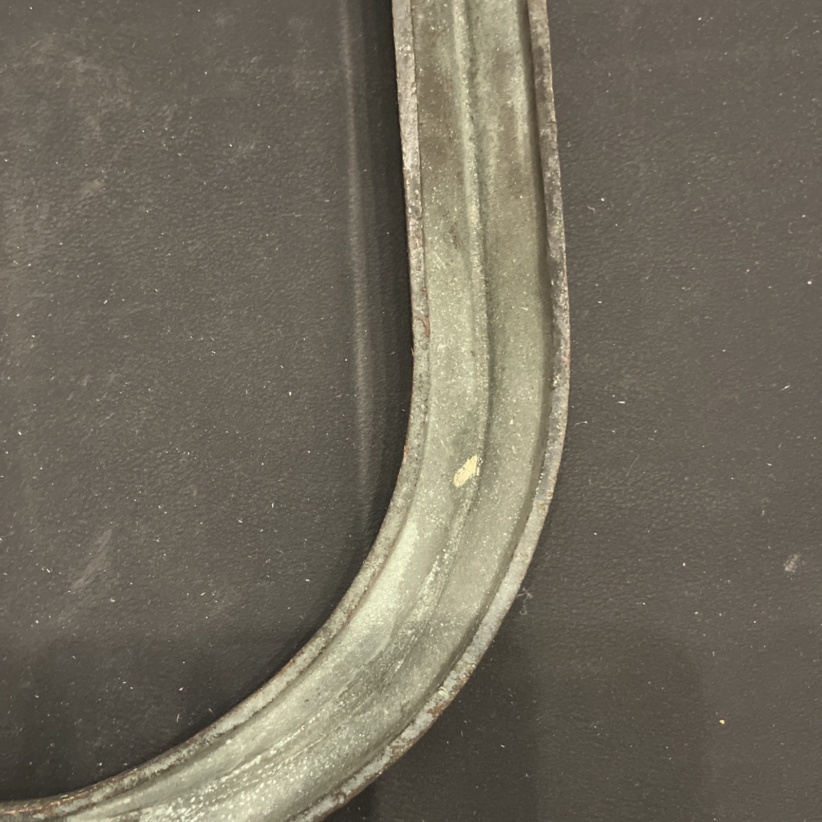 Vintage Cast Iron Letter U Architectural Sign 14” x 11.25” 3lb 6oz