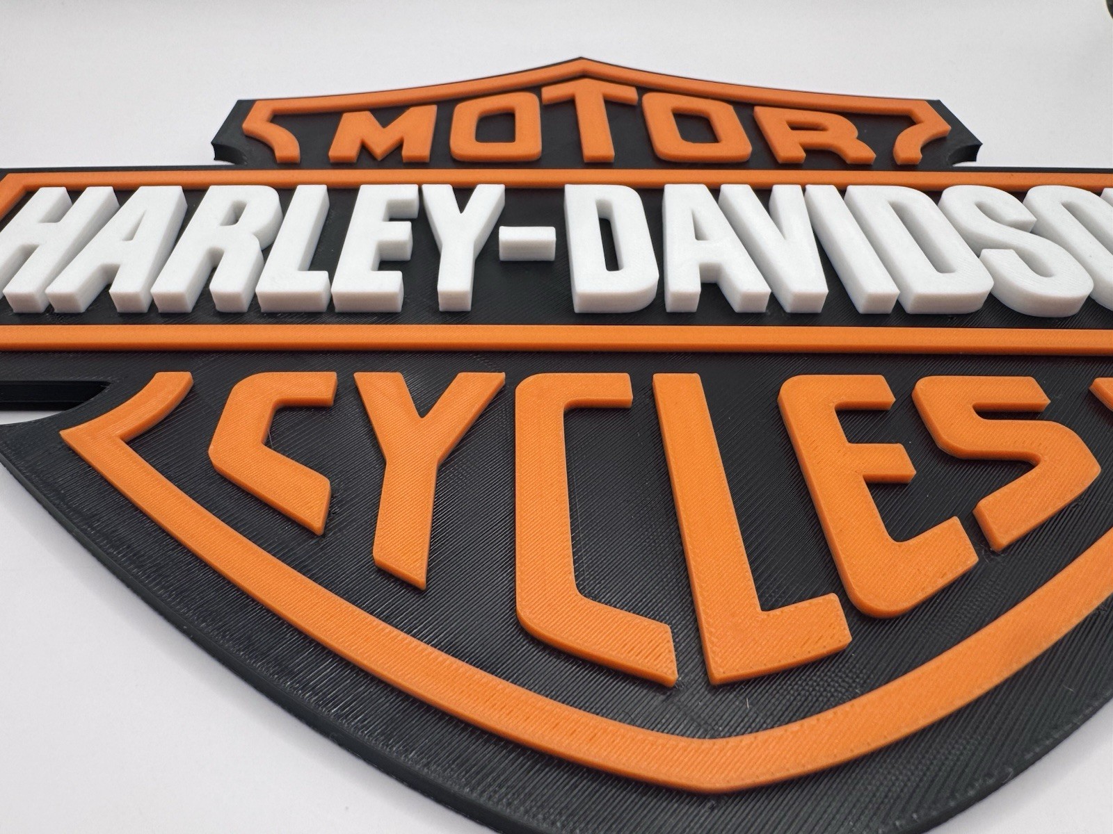 Harley Davidson 3D Wall Sign Man Cave Decor Street Glide Sportster 883