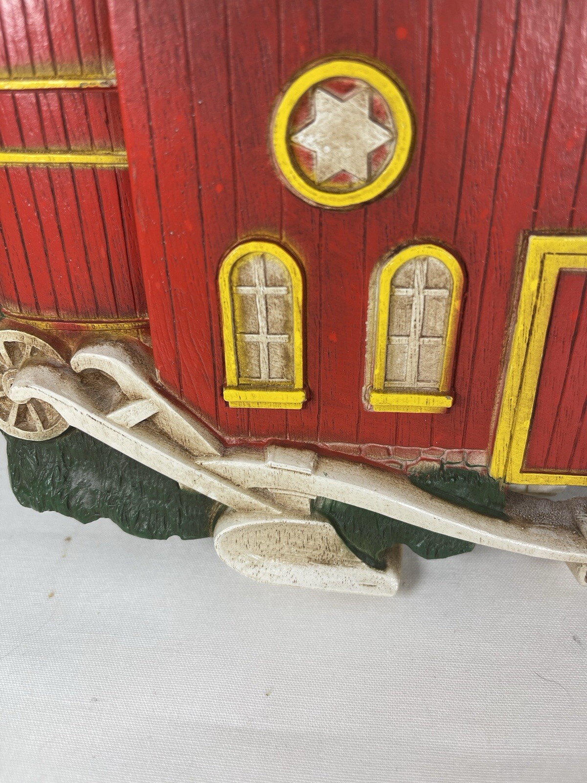 Homeco Plastic Farmhouse & Barn Wall Hangings-1975-VTG-rustic-3D Kitchen-A/B7369