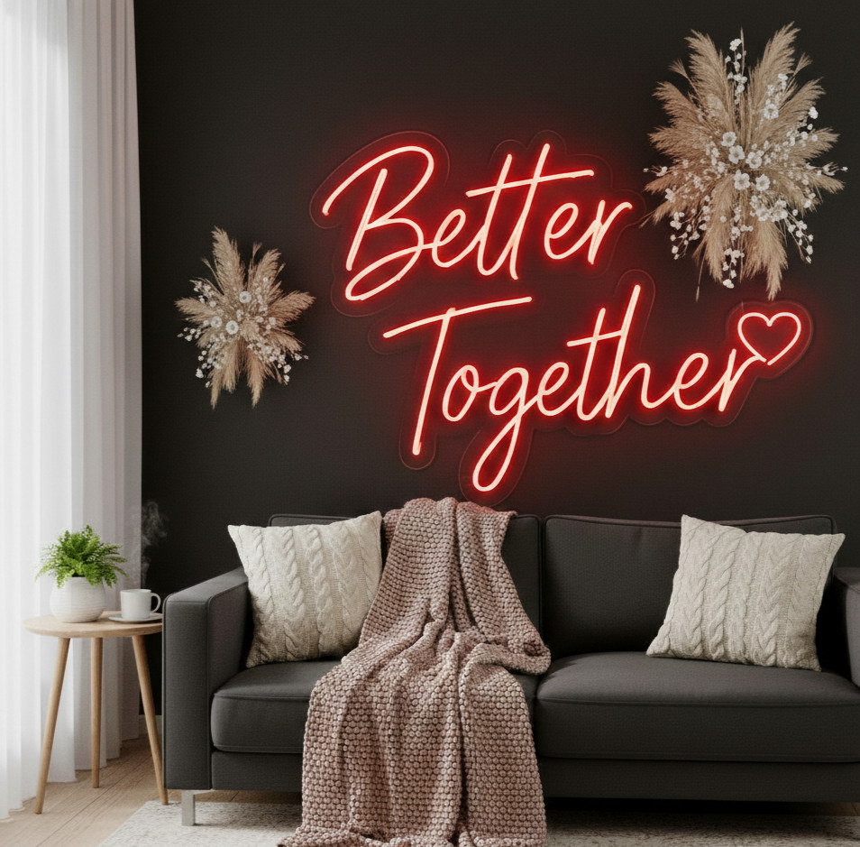 Minimalist Custom LED Sign| Customized Neon Signs| Acrylic Neon Signs