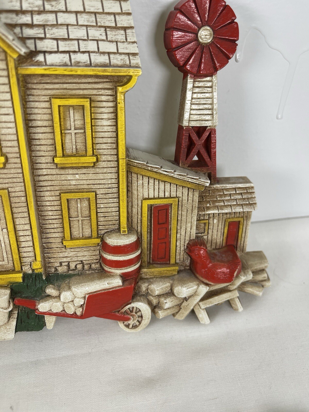 Homeco Plastic Farmhouse & Barn Wall Hangings-1975-VTG-rustic-3D Kitchen-A/B7369