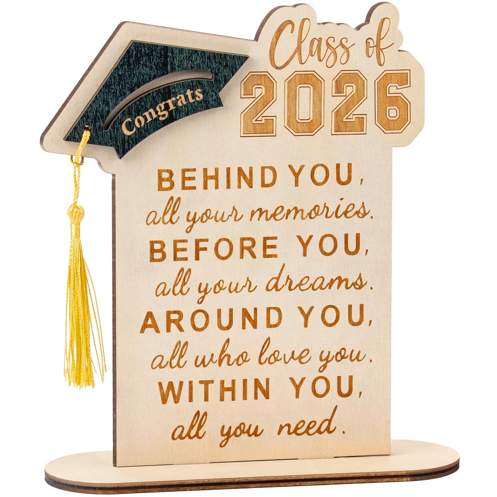 Graduation Decorations, Graduation Gifts for Class of 2026, Graduation Quote …
