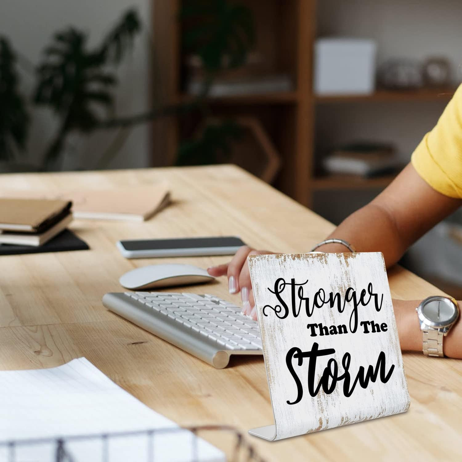 Inspirational Quotes Decor Gifts for Women, Motivational Desk Sign, Decoration o