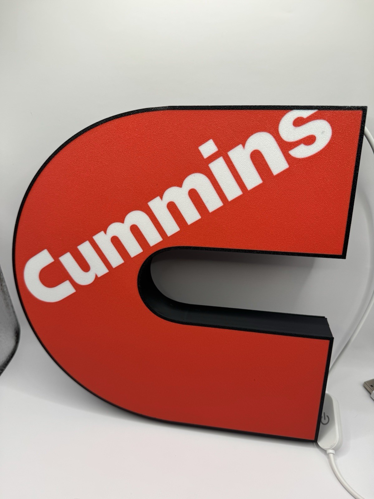Red Cummins – Light Up LED Sign